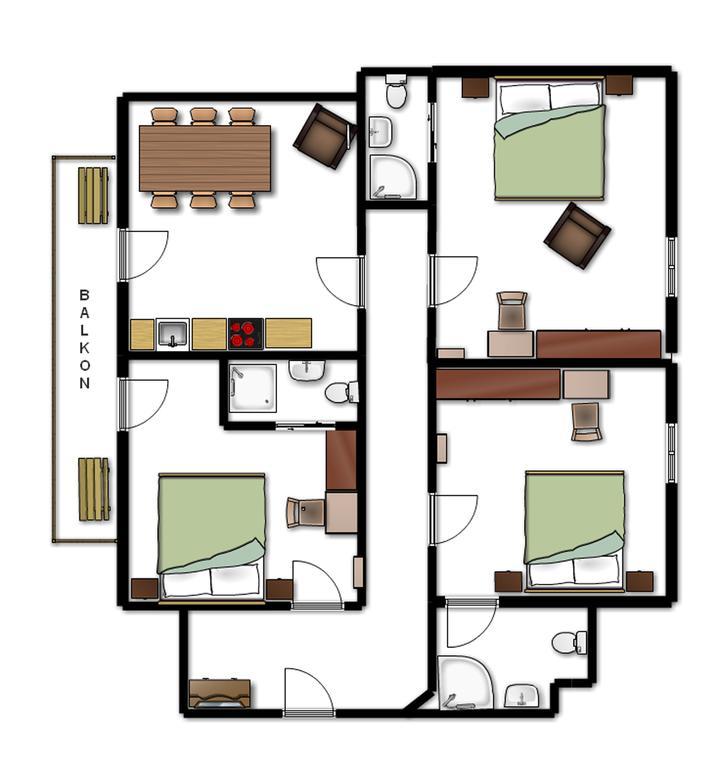 Apartements Richlegghof فيلزموس الغرفة الصورة